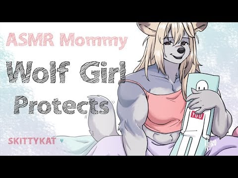 Thicc Wolf Girl Protects Her Body Pillow aka YOU || F4A | mommy vibes | comfort | headpats | ASMR