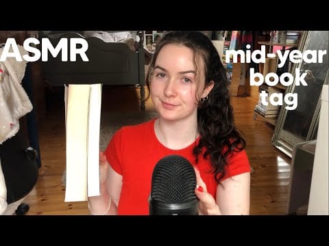 ASMR || Mid year book tag (close whisper, reading updates so far this year)