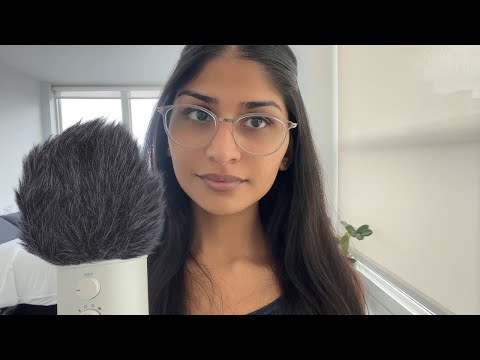 asmr mic scratching no talking 🦢 | fluffy mic sounds super tingly sensitive mic