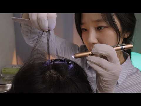 ASMR Relaxing Scalp Check and Lice Removal🔍