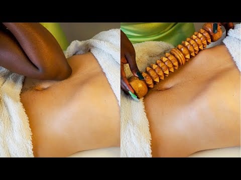 Cure for Indigestion & Constipation | Stomach Massage ASMR