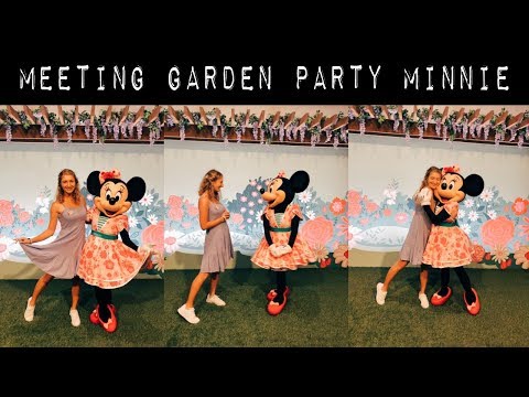 MEETING GARDEN PARTY MINNIE!! // dcp spring 2019