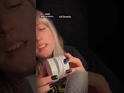 ASMR back to basics ~ Lid Sounds ✨
