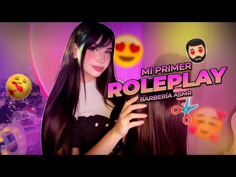 Mi primer roleplay 😳 Barberia conmigo | SHCareta