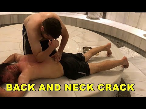 ASMR TURKISH MASSAGE = HAMMAM MASSAGE=BACK CRACK=NECK CRACK=head,body,foot,back massage=hamam masajı