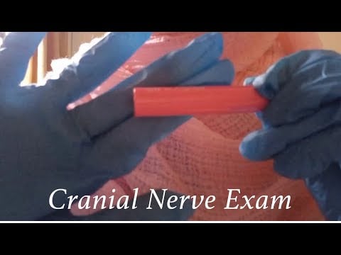 ASMR | 1 Minute fast Cranial Nerve Exam