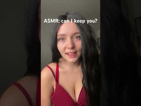 can i keep you? 🤍#asmr #flirtyasmr #clingyasmr #whisper #relax