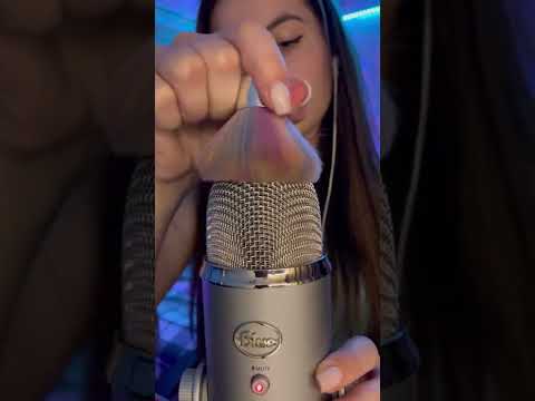 Asmr brushing microphone
