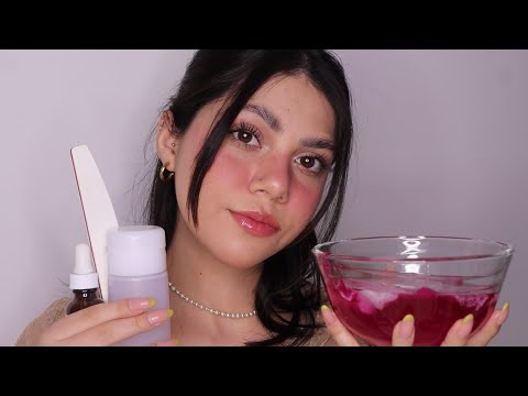 ASMR te hago una MANICURA relajante (duerme en minutos) | Dámaris ASMR♡