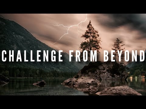 HP LOVECRAFT - The Challenge from Beyond, 1935 | ASMR Reading + Rolling Thunderstorm Ambience