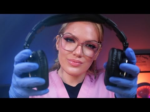 ASMR Eyes Closed Hearing Test You Can FEEL | Up Close Binaural Ear to Ear Whispers ft. FlexiSpot