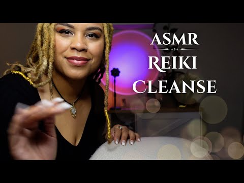 ASMR Reiki ~ Energy Cleanse and Restoration with Light Therapy.