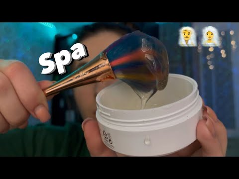 Asmr spa in 1 minute 🧖‍♂️ 🧖‍♀️