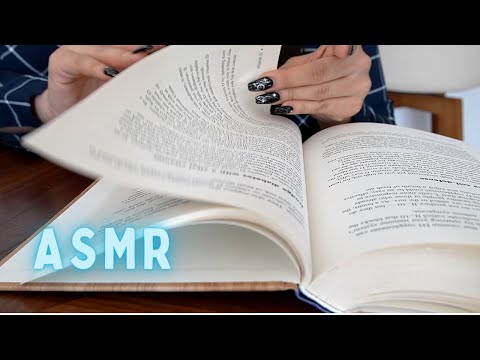 ASMR FAST PAGE TURNING | Squeezing Page Sounds Up Close| (No Talking)| Relax and Sleep