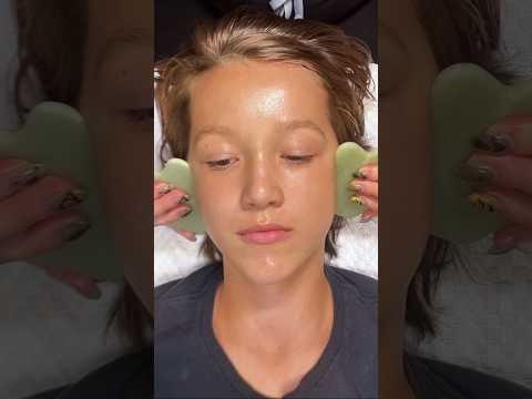 ASMR: Doing Facial With My Son!