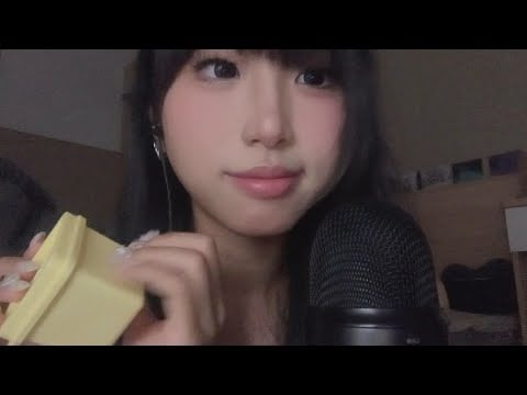 【00猪 ASMR】新美甲敲敲敲敲击音💅 | New nails tapping sound
