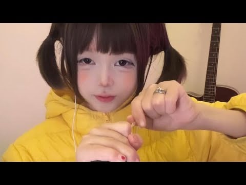 Cute Girl Stroking Microphone for ASMR | Ultimate Relaxation Sounds