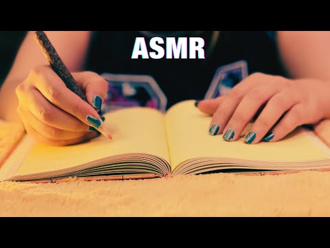 ASMR Fall Asleep Without Looking at the Screen(Touching the glass, Book etc…)