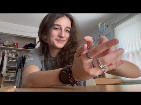 Lofi ASMR with Rings (Hand Movements)