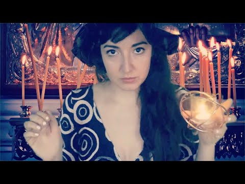 ASMR Brewing a Nightmare Potion ☠ Witch Roleplay