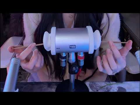 4HR Toy Ear Playground ASMR | Water Tofu, Gurgle Bottle & Oily Cupping (No Talking)