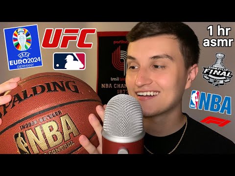 ASMR | Whispering ALL About Sports Until YOU FALL ASLEEP 😴⚽️ (whisper ramble)