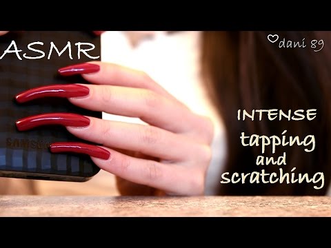 ▶ ASMR: intense TAPPING & SCRATCHING on plastic 🎧