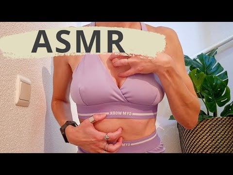 ASMR PURE FABRIC SCRATCHING | COZY LILAC SPORTSWEAR & GYM CLOTHES | NO TALKING |  DEEP SLEEP 😴💜