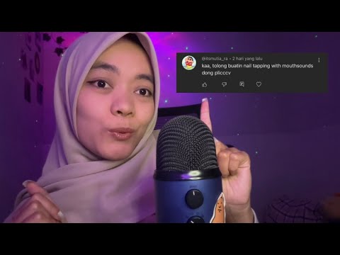 ASMR Tapping with Mouthsound for Sleep ✨🪽