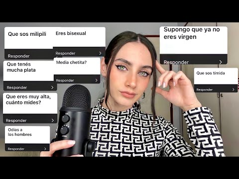 ASMR LO QUE MIS SEGUIDORES SUPONEN DE MI - Español Argentina