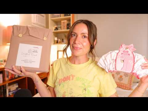 ASMR TJ Maxx Haul 🎀 Soft-Spoken 🎀 Home, Bath & PJs 🧺 Clothing, Towel, and Crinkle Sounds