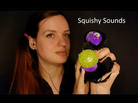 ASMR | Hi Helmut🕷️ | Super tingly squishy crinkly sounds | squishy ball | tapping