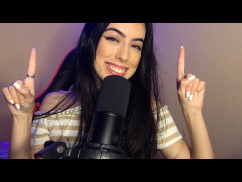 ASMR- SIGA O DEDO! (Mouth sounds+ hand moviments)