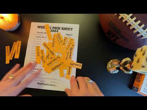 NFL Week 11 Picks ~ No Frills ASMR Football