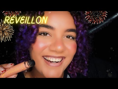 ASMR ARRUMANDO VOCÊ PARA FESTA DE RÉVEILLON 💖💖✨