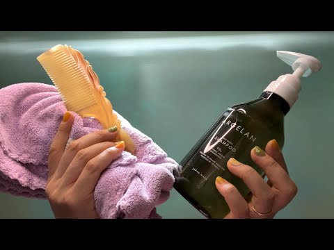 ASMR │ Pleasant scalp care , Healing Hair Care roleplay ,shampoo 🧴🫧No talking