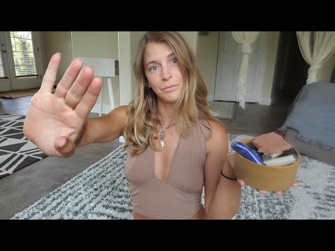 Random asmr triggers (no talking, rummage)