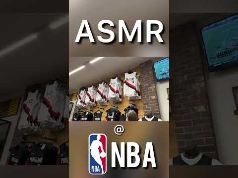 ASMR @ NBA BASKETBALL GAME 🏀 (asmr in public) #shorts #asmr #nba