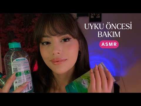 ASMR - Uyumadan önce makyajını temizliyorum 🧽