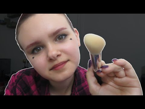 ASMR | Brushing Away Your Worries (Mic and Camera Brushing, Whispering, Tongue Clicking) For Sleep
