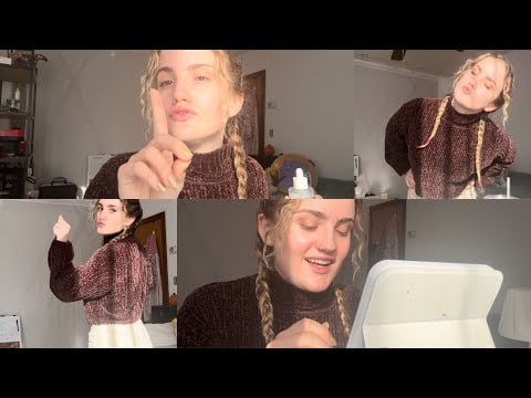 ASMR grwm while i tell you about my travels (makeup + skincare + story time personal attention) 💖