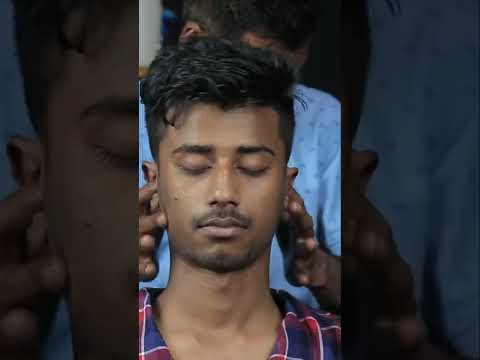 Ear Finger ,Neck Crack ,Head Massage Tingles ASMR Satisfying #shorts