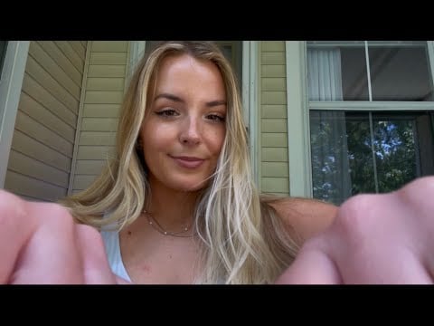 ASMR Giving You a Massage w/ Oil (outside ASMR 🩷)