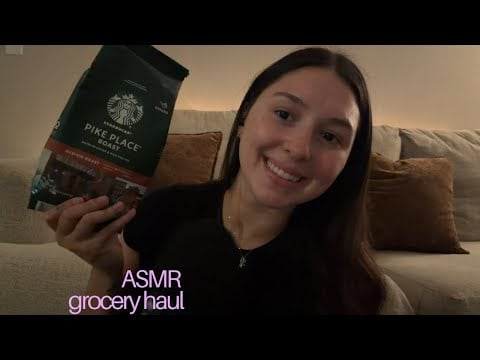 ASMR // grocery haul🍓🍇🍋🍊