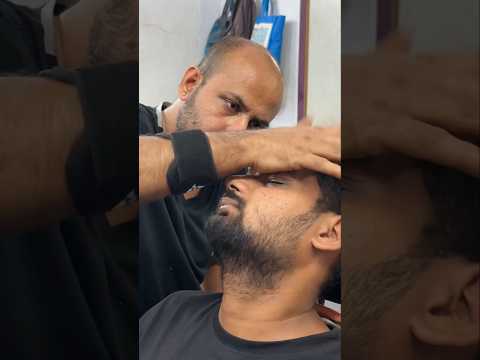 Reiki Master Satisfying Head Massage💆 #asmr #thebarbersarms #headmassage #indianbarber