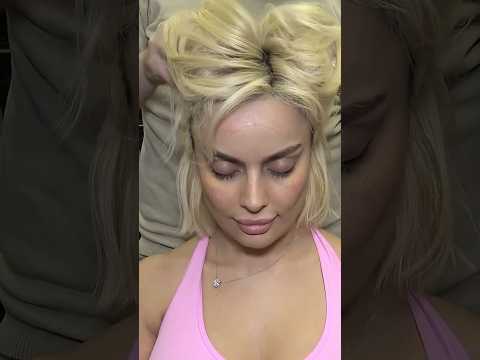 PERFECT FEMALE HEAD AND CHEST MASSAGE AND CRACKS #asmr #shorts #massage #cracks #triggers #sleep
