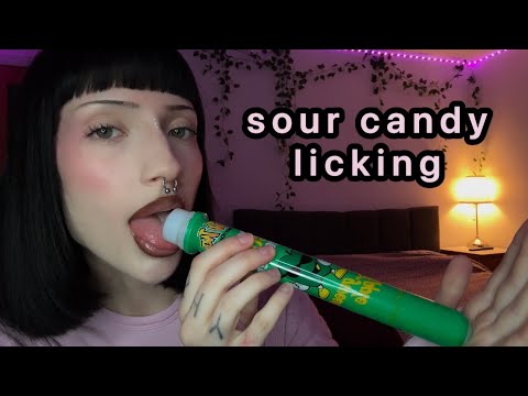 This candy was made for ASMR (candy licking)