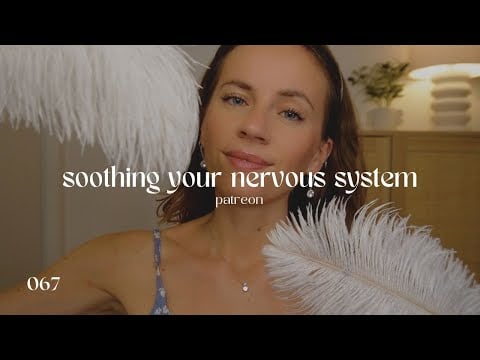 ASMR REIKI to soothe your nervous system (aura brushing, face tapping, energy cleanse)