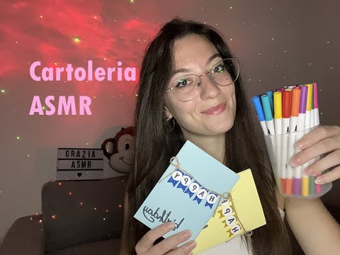 Entra nella cartoleria rilassante (ASMR ITA)