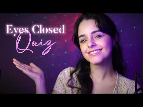ASMR Close Your Eyes... Let's Play ✨ Ear to Ear Whispered Games to SLEEP